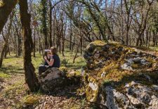 Circuit des dolmens – Départ de la grotte – Foissac