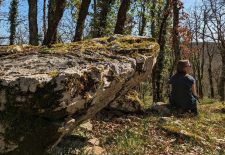 Circuit des dolmens – Départ de la grotte – Foissac